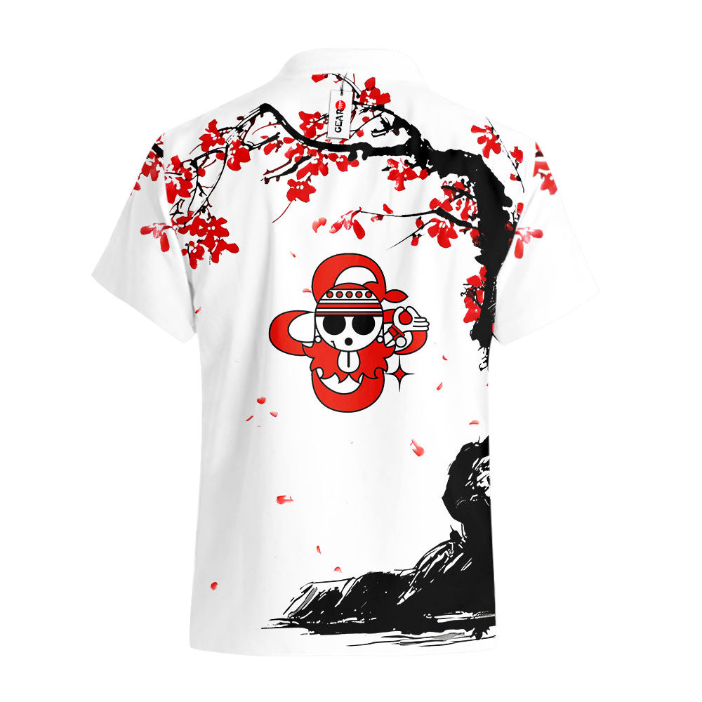 Nami Hawaiian Shirt - Cherry Blossom Style