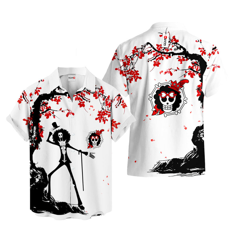 Brook Hawaiian Shirt - Cherry Blossom Style
