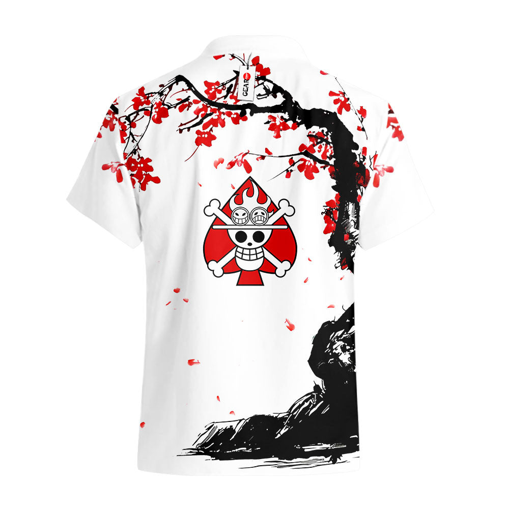 Ace Hawaiian Shirt - Cherry Blossom Style