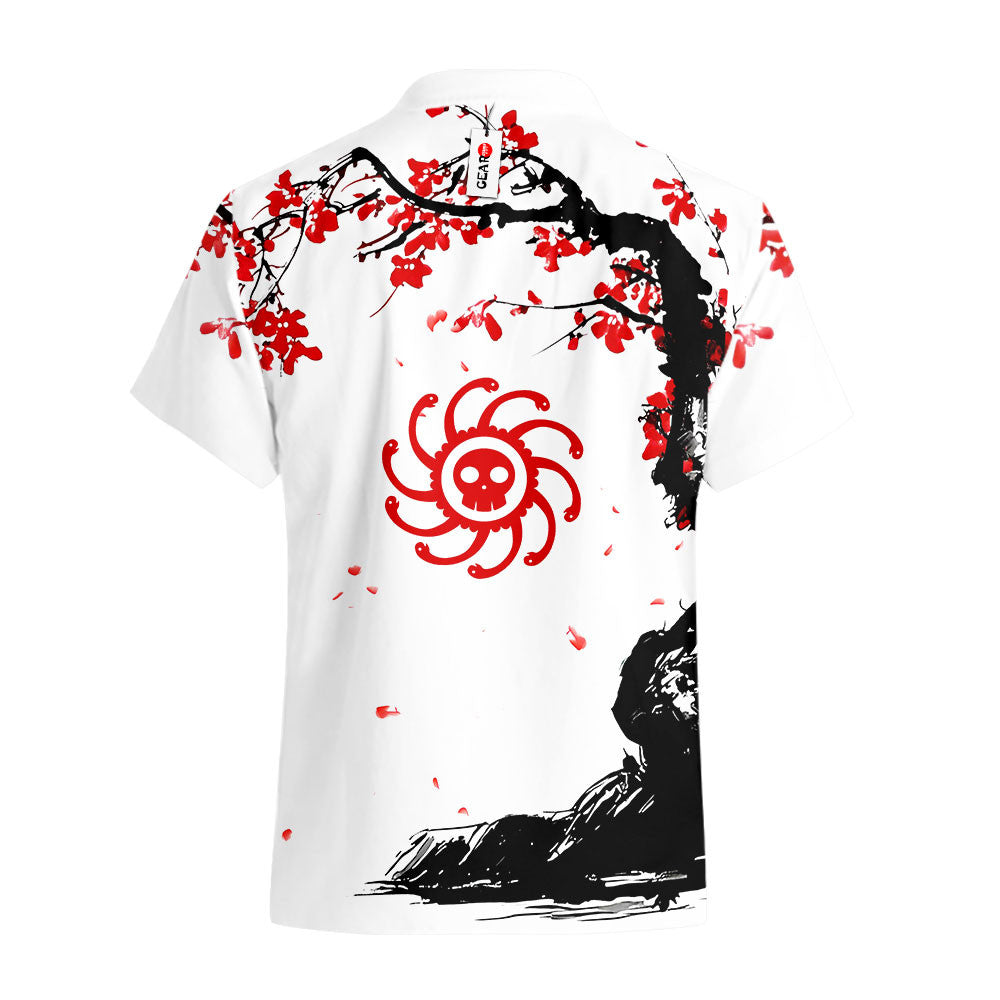 Boa Hancock Hawaiian Shirt - Cherry Blossom Style