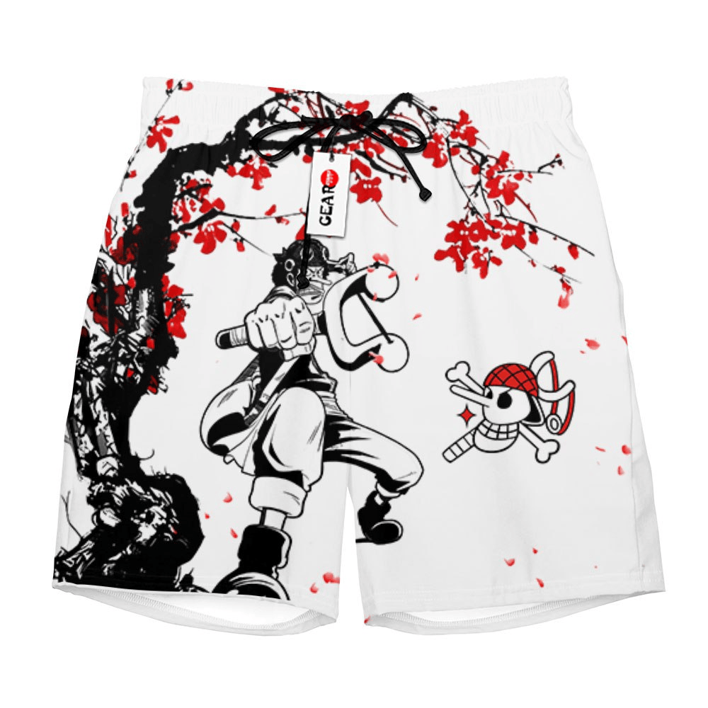 Usopp Beach Shorts - Cherry Blossom