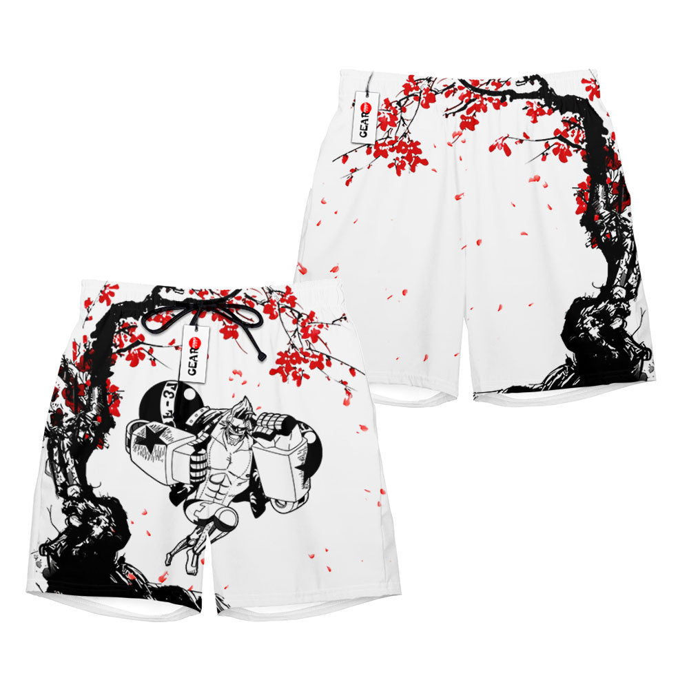 Franky Beach Shorts - Cherry Blossom