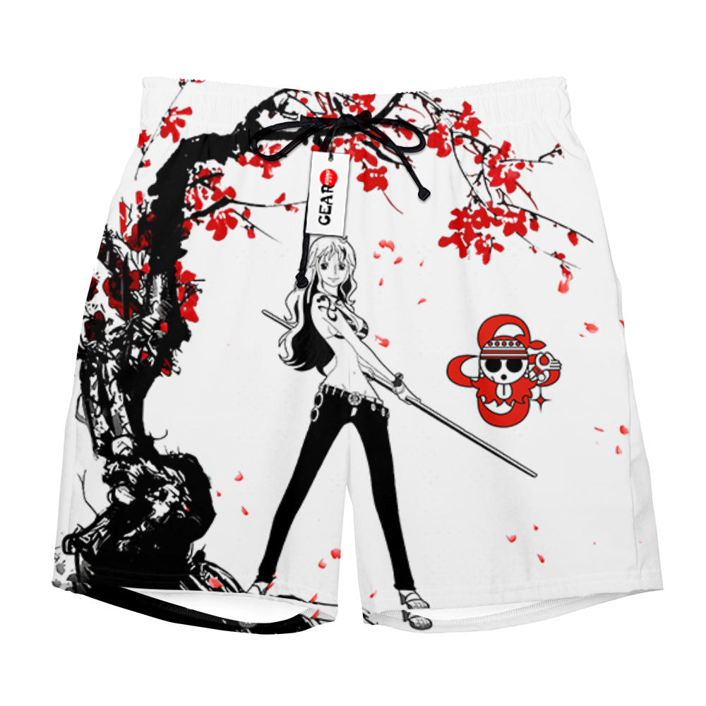 Nami Beach Shorts - Cherry Blossom