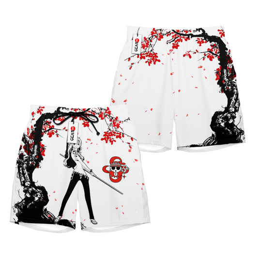 Nami Beach Shorts - Cherry Blossom