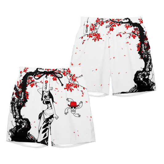 Nico Robin Beach Shorts - Cherry Blossom