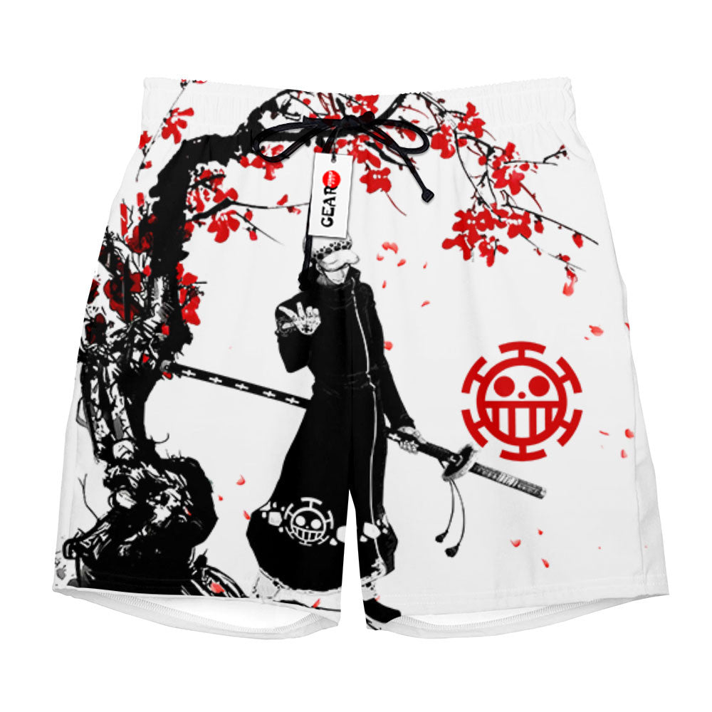 Law Beach Shorts - Cherry Blossom