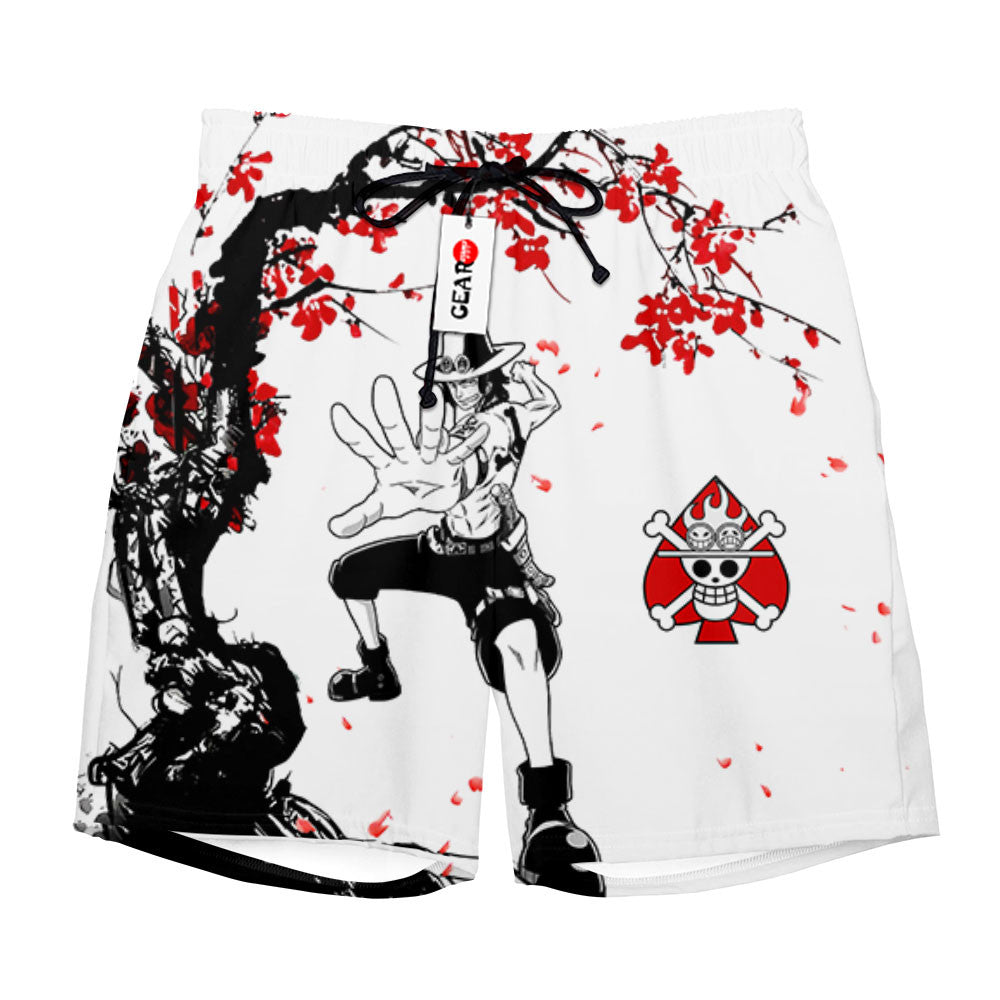 Ace Beach Shorts - Cherry Blossom