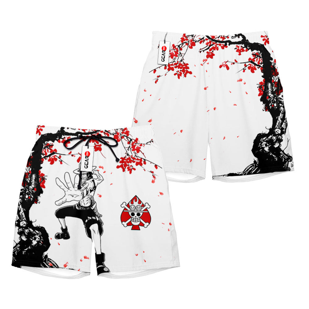 Ace Beach Shorts - Cherry Blossom