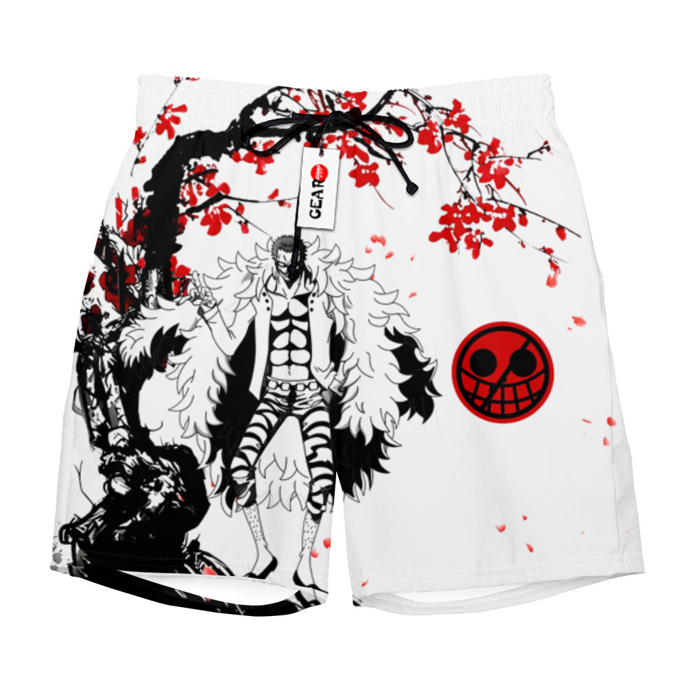 Doflamingo Beach Shorts - Cherry Blossom