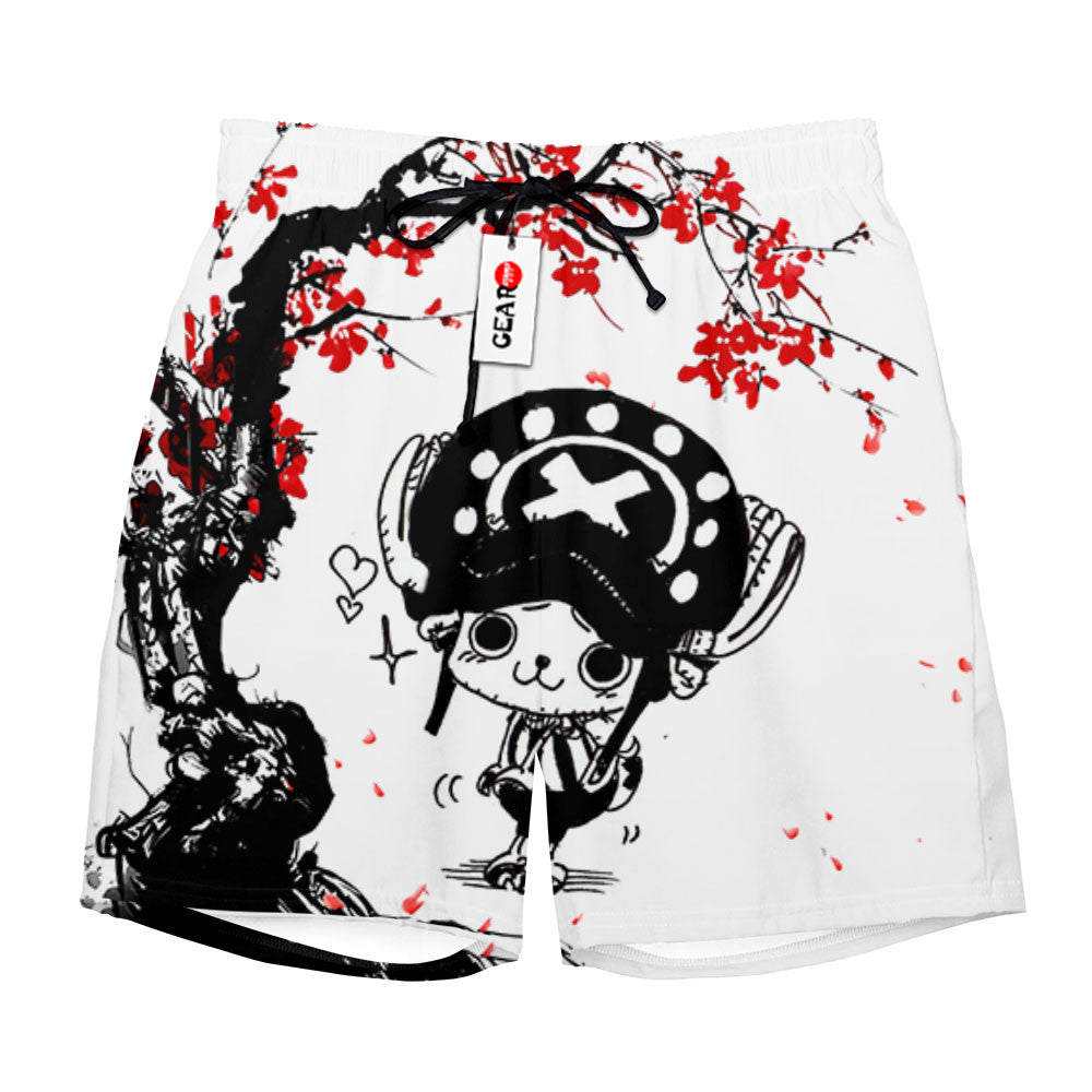 Chopper Beach Shorts - Cherry Blossom
