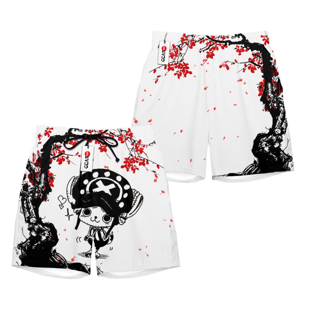 Chopper Beach Shorts - Cherry Blossom