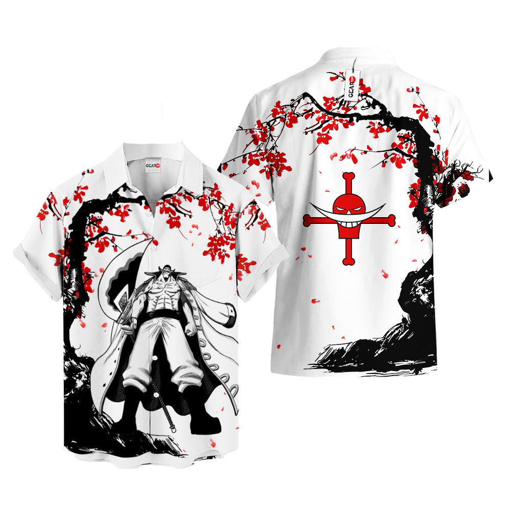 Edward Newgate Hawaiian Shirt - Cherry Blossom Style
