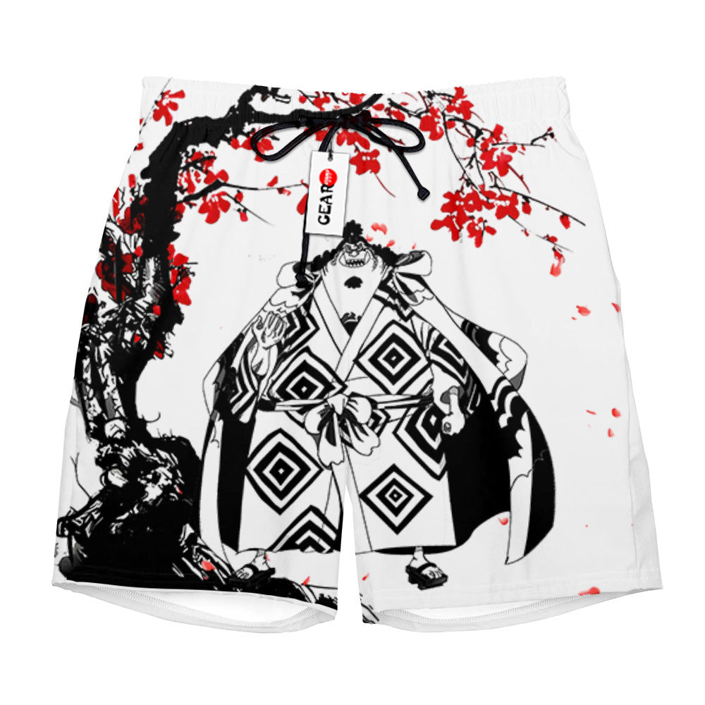 Jinbe Beach Shorts - Cherry Blossom