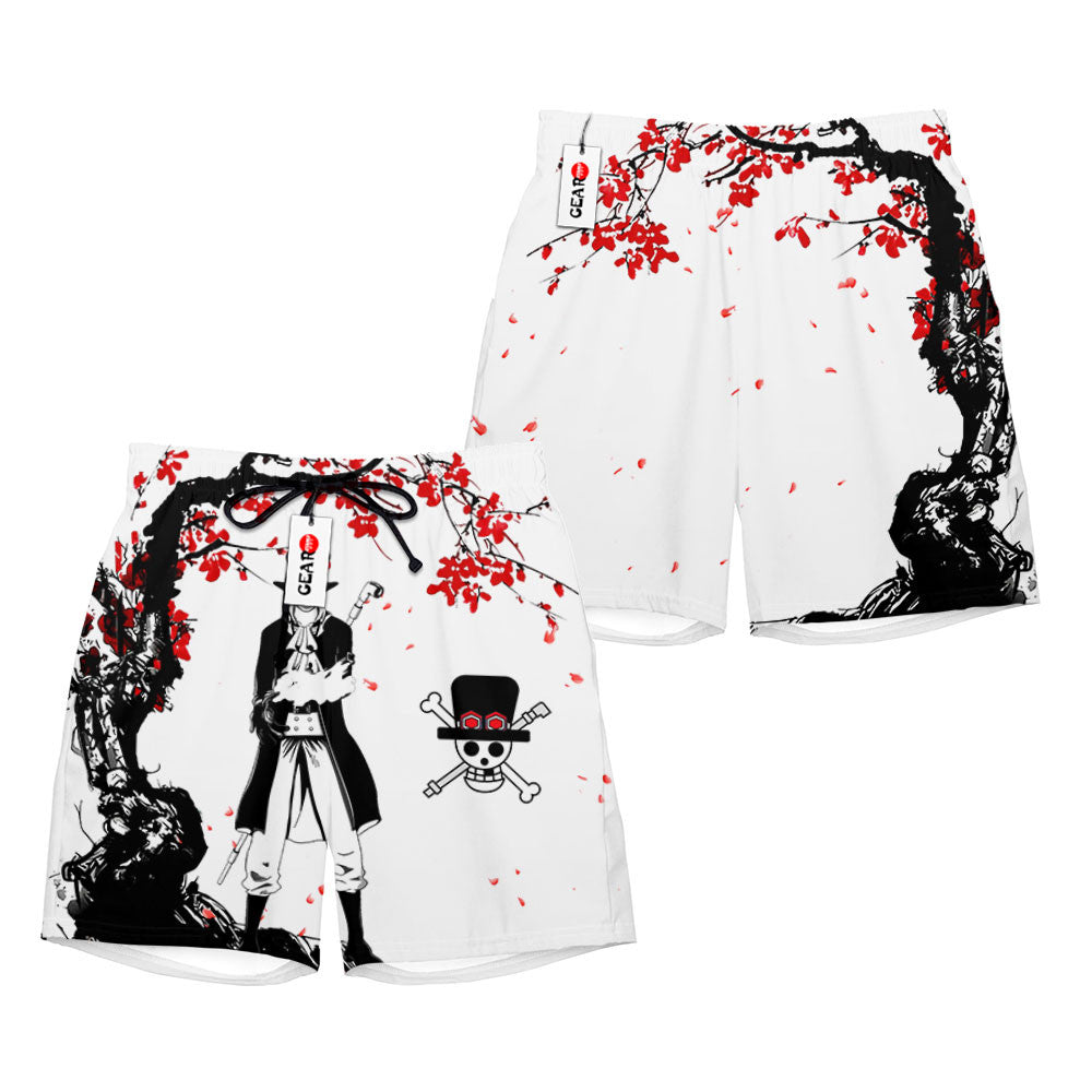 Sabo Beach Shorts - Cherry Blossom