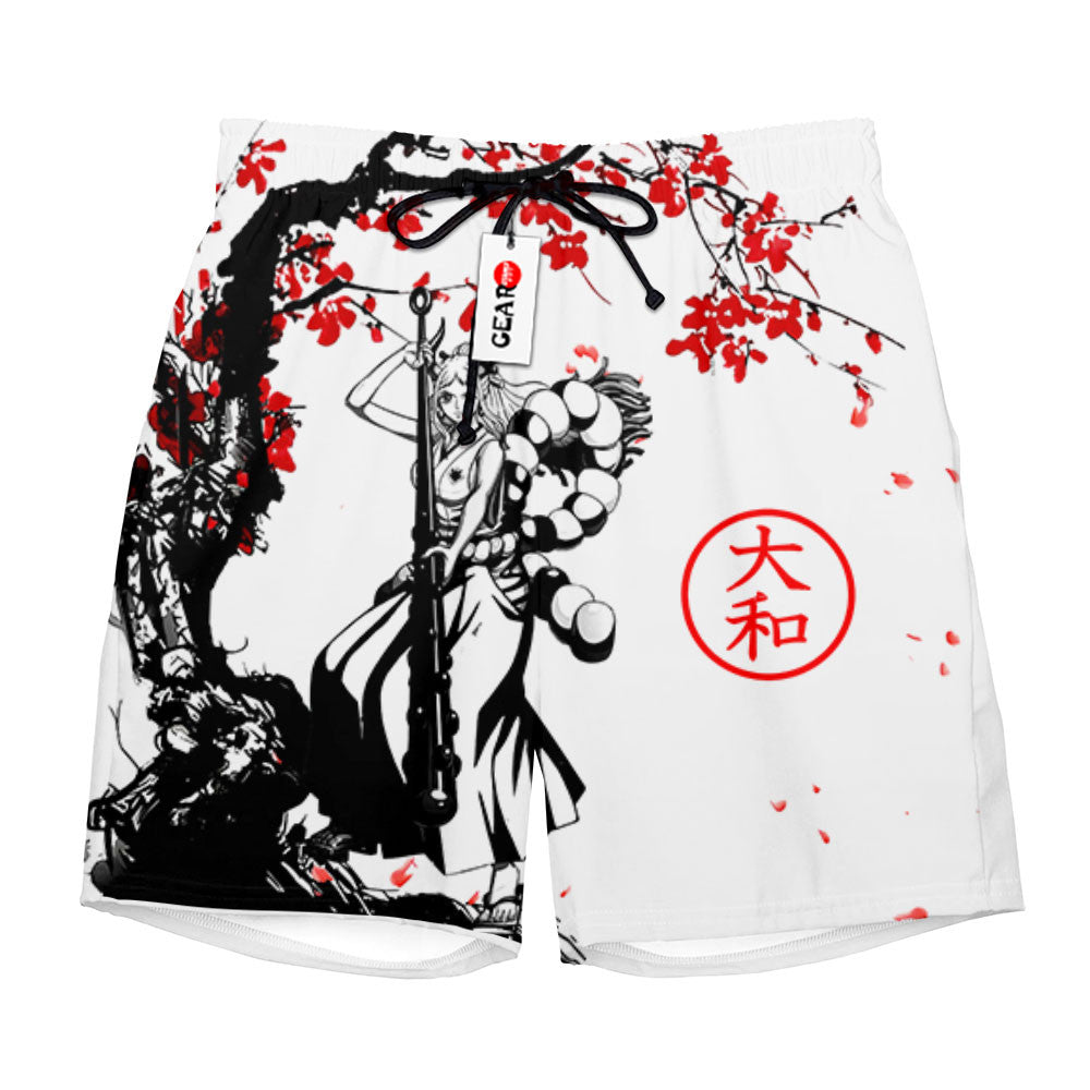 Yamato Beach Shorts - Cherry Blossom
