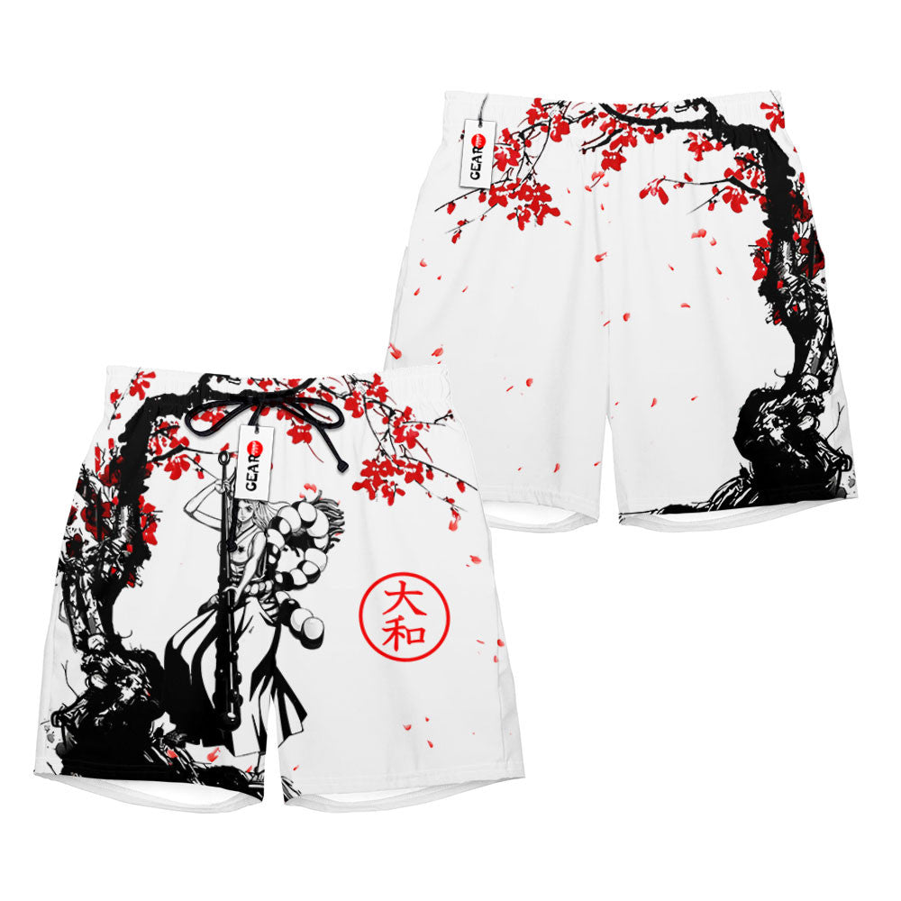 Yamato Beach Shorts - Cherry Blossom