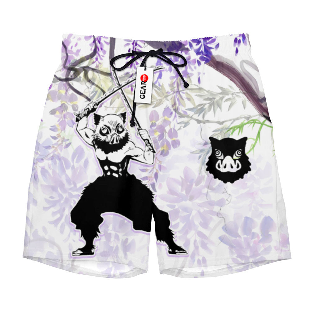 Inosuke Beach Shorts - Wisteria Style