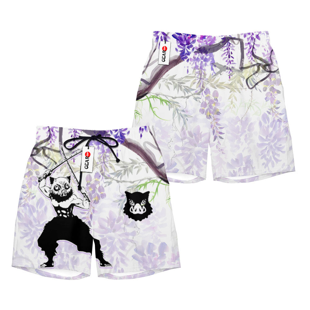 Inosuke Beach Shorts - Wisteria Style
