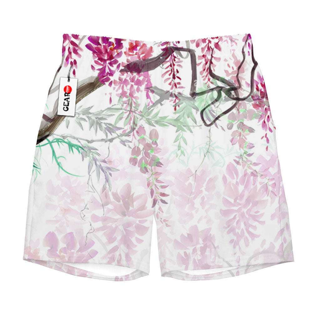 Nezuko Beach Shorts - Wisteria Style