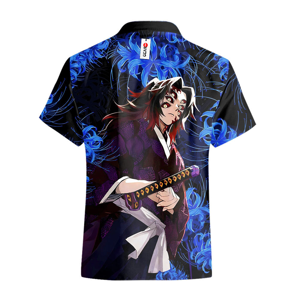 Kokushibo Hawaiian Shirt - Blue Spider Lily