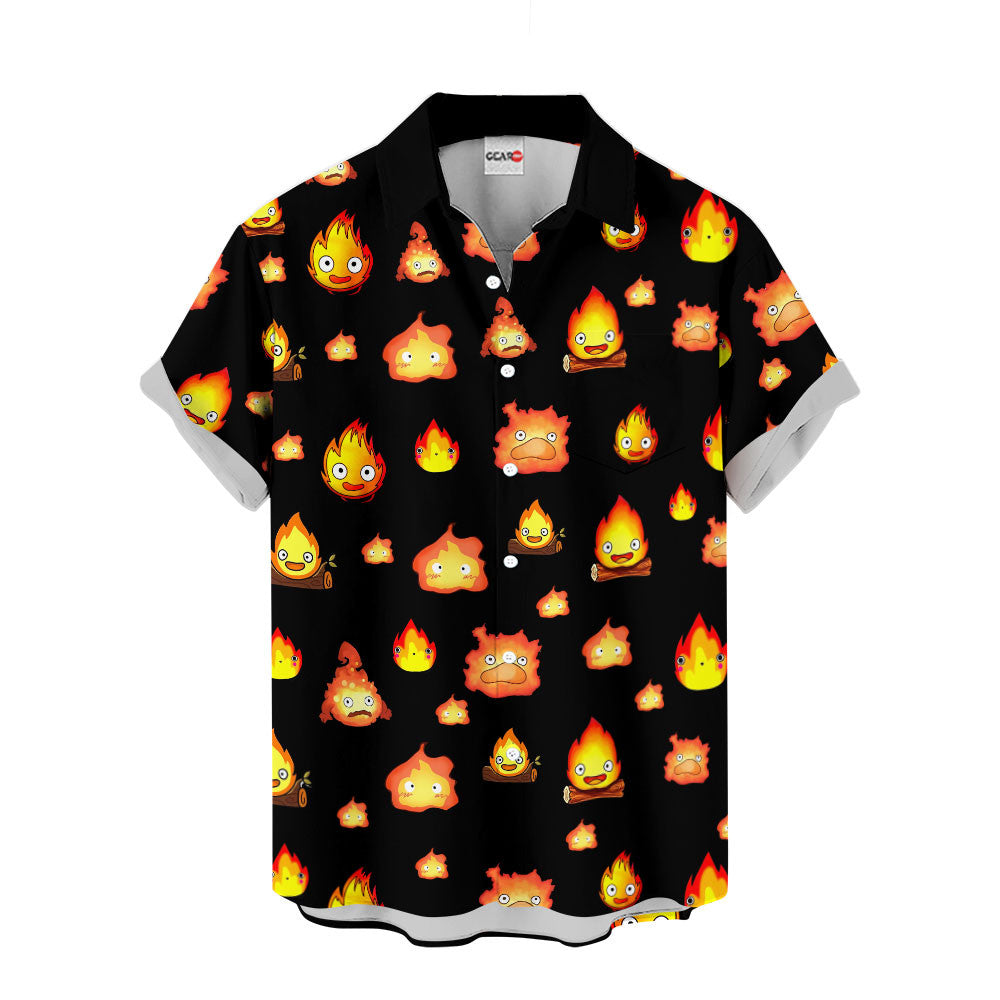 Calcifer Hawaiian Shirt