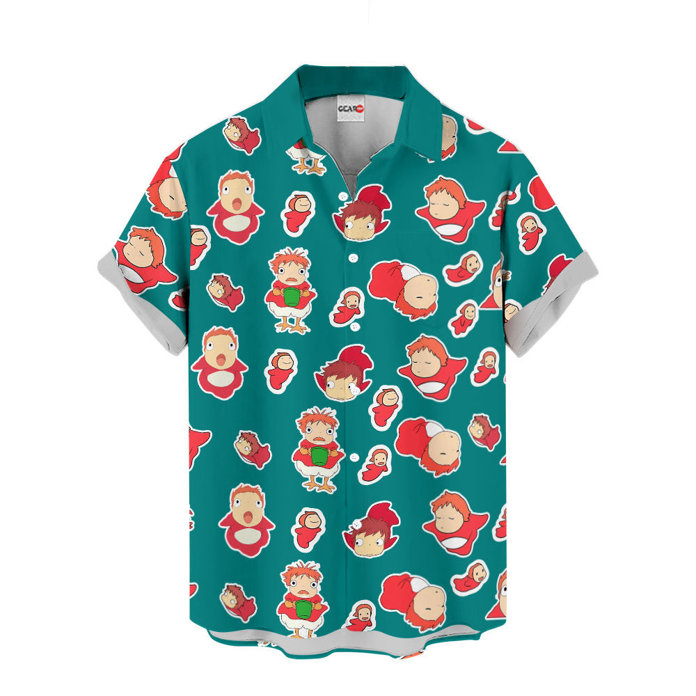 Ponyo Hawaiian Shirt