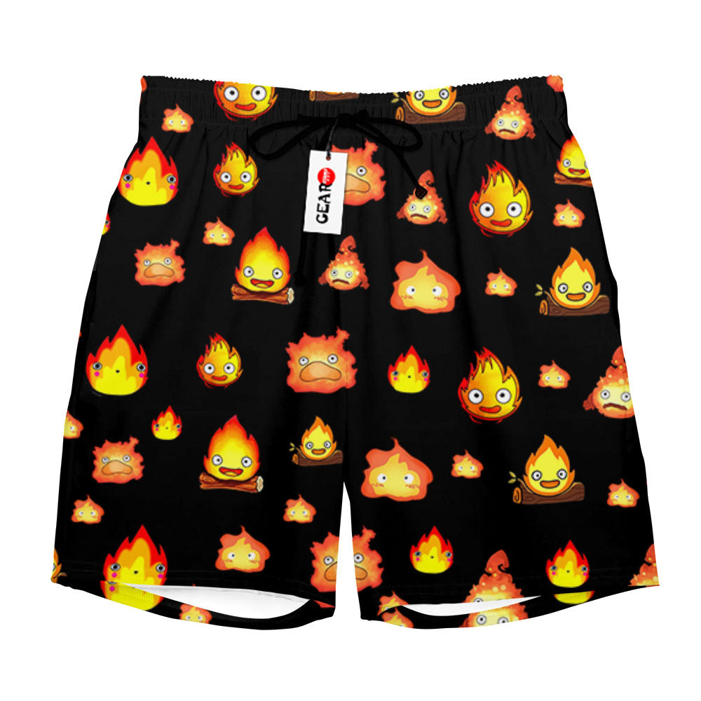 Calcifer Beach Shorts - Fan Drop