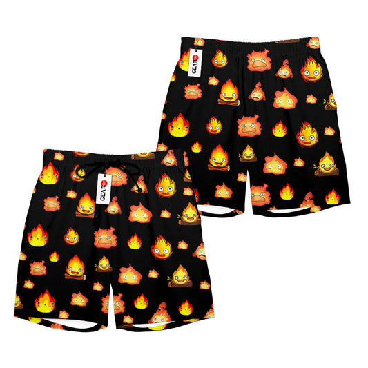 Calcifer Beach Shorts - Fan Drop