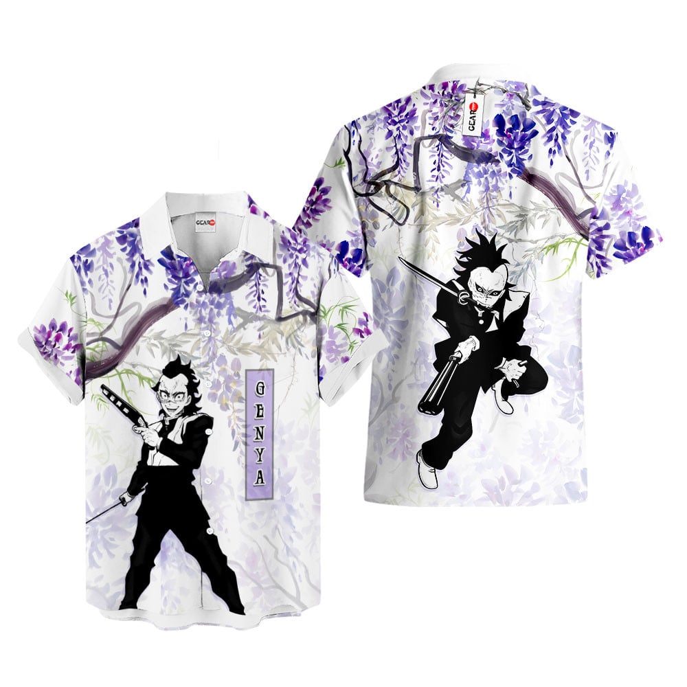 Genya Hawaiian Shirt - Wisteria Style