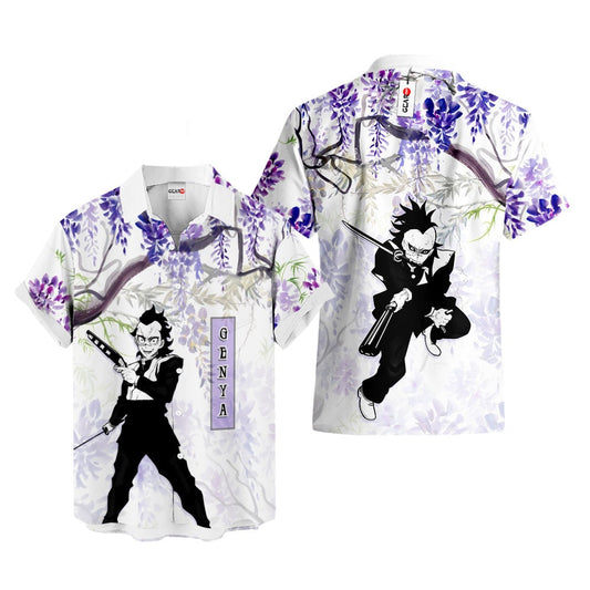 Genya Hawaiian Shirt - Wisteria Style