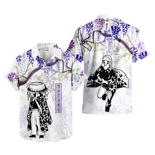 Hotaru Haganezuka Hawaiian Shirt - Wisteria Style