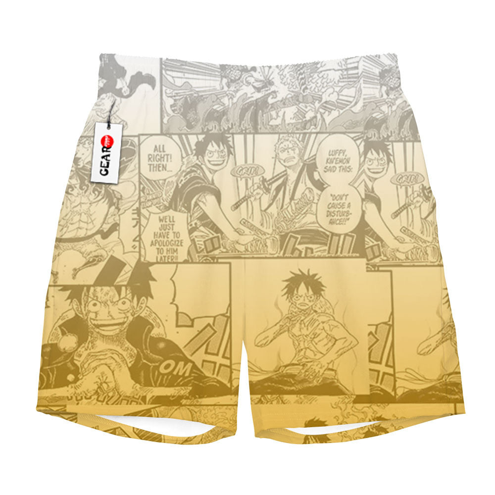Luffy Beach Shorts Manga Edition