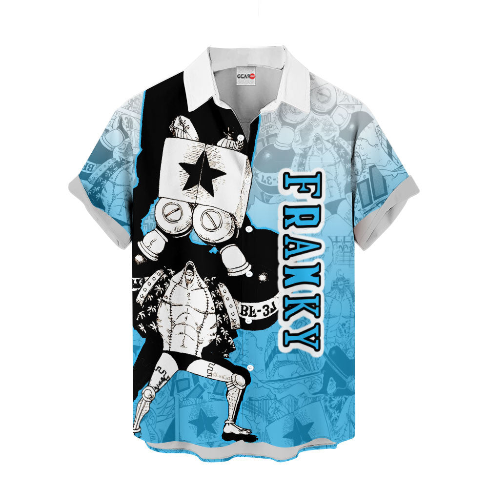 Franky Hawaiian Shirt Manga Style