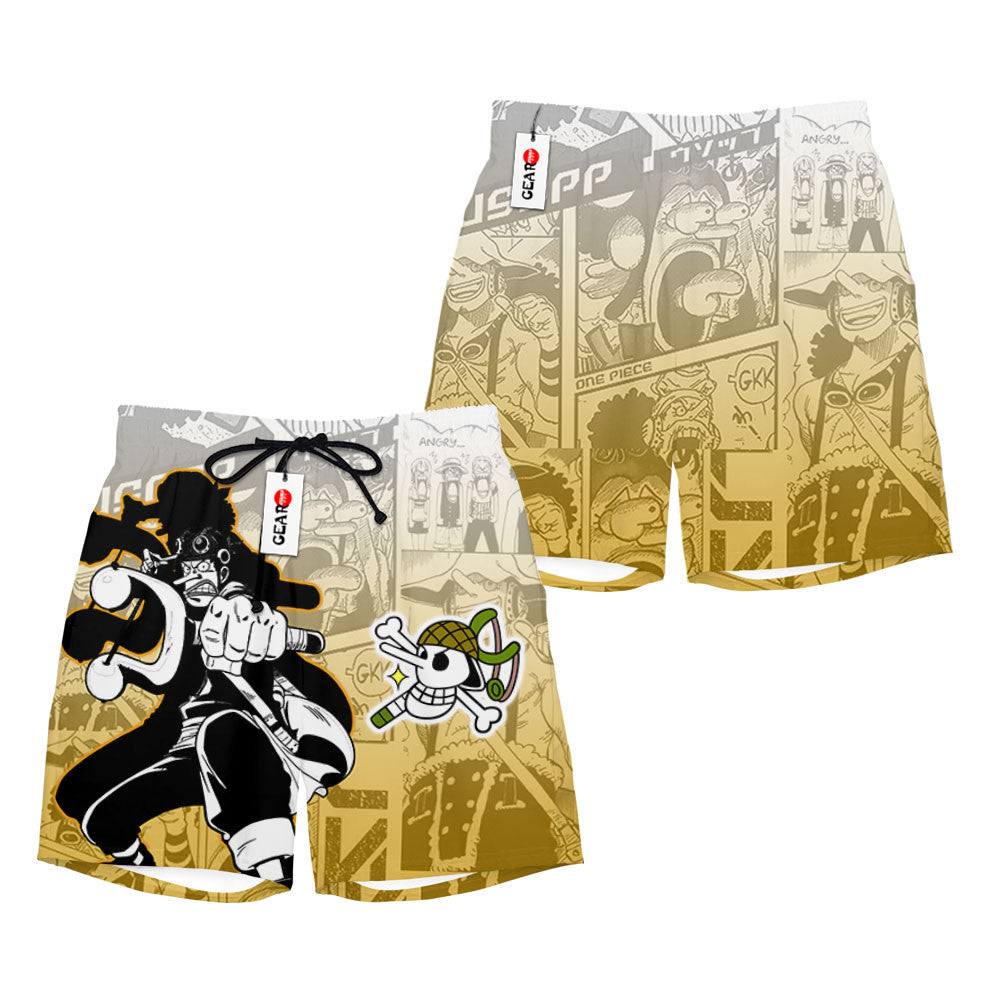 Usopp Beach Shorts Manga Edition