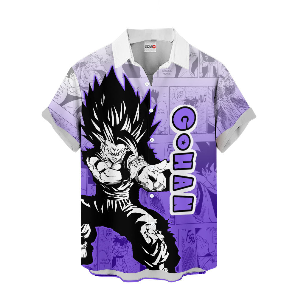 Gohan Beast Hawaiian Shirt Manga Style