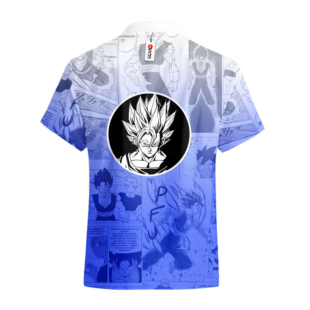 Vegito Hawaiian Shirt Manga Style