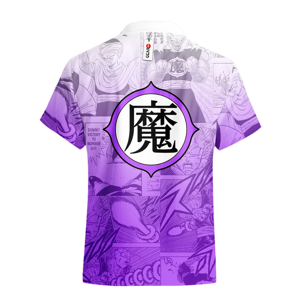 Piccolo Hawaiian Shirt Manga Style