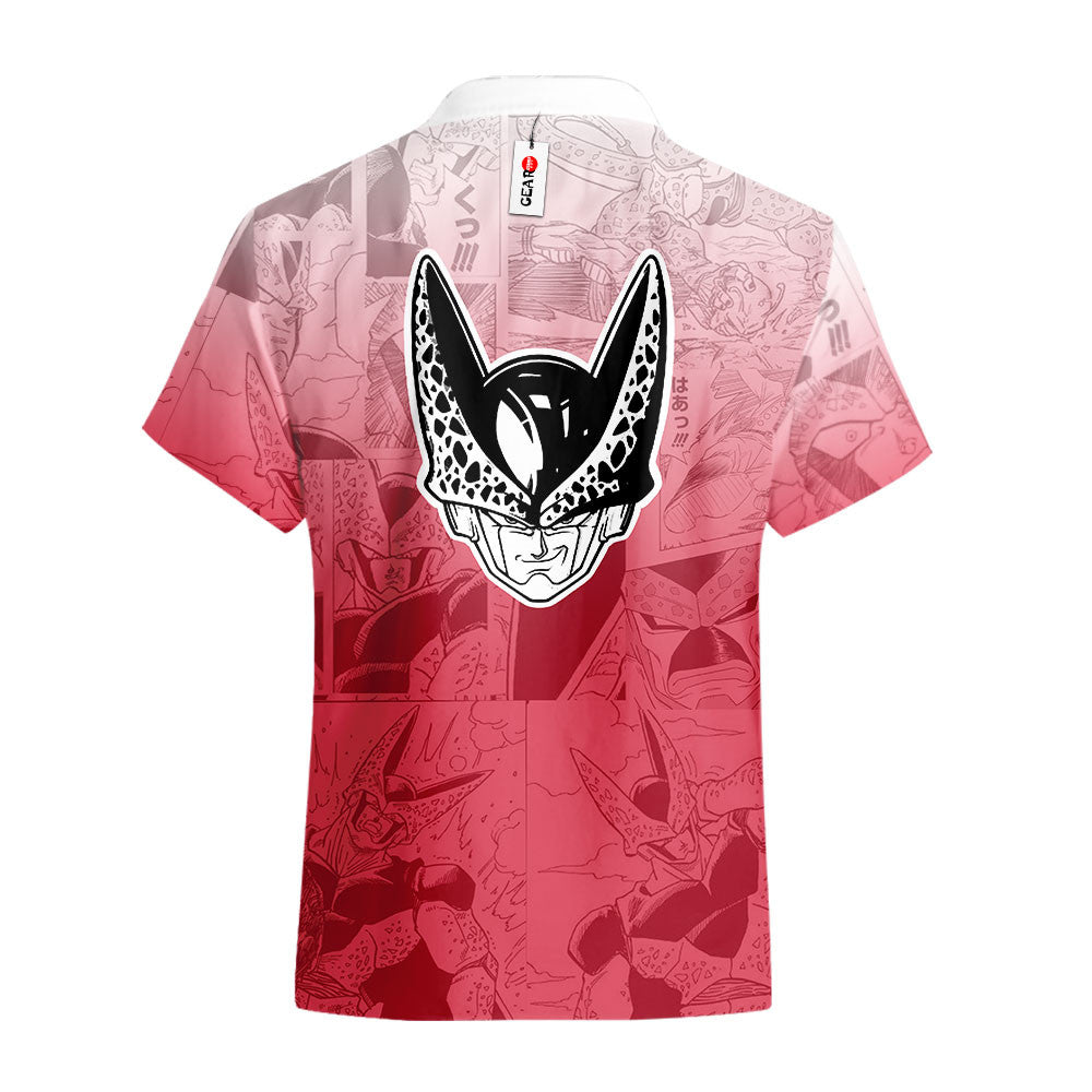 Cell Max Hawaiian Shirt Manga Style