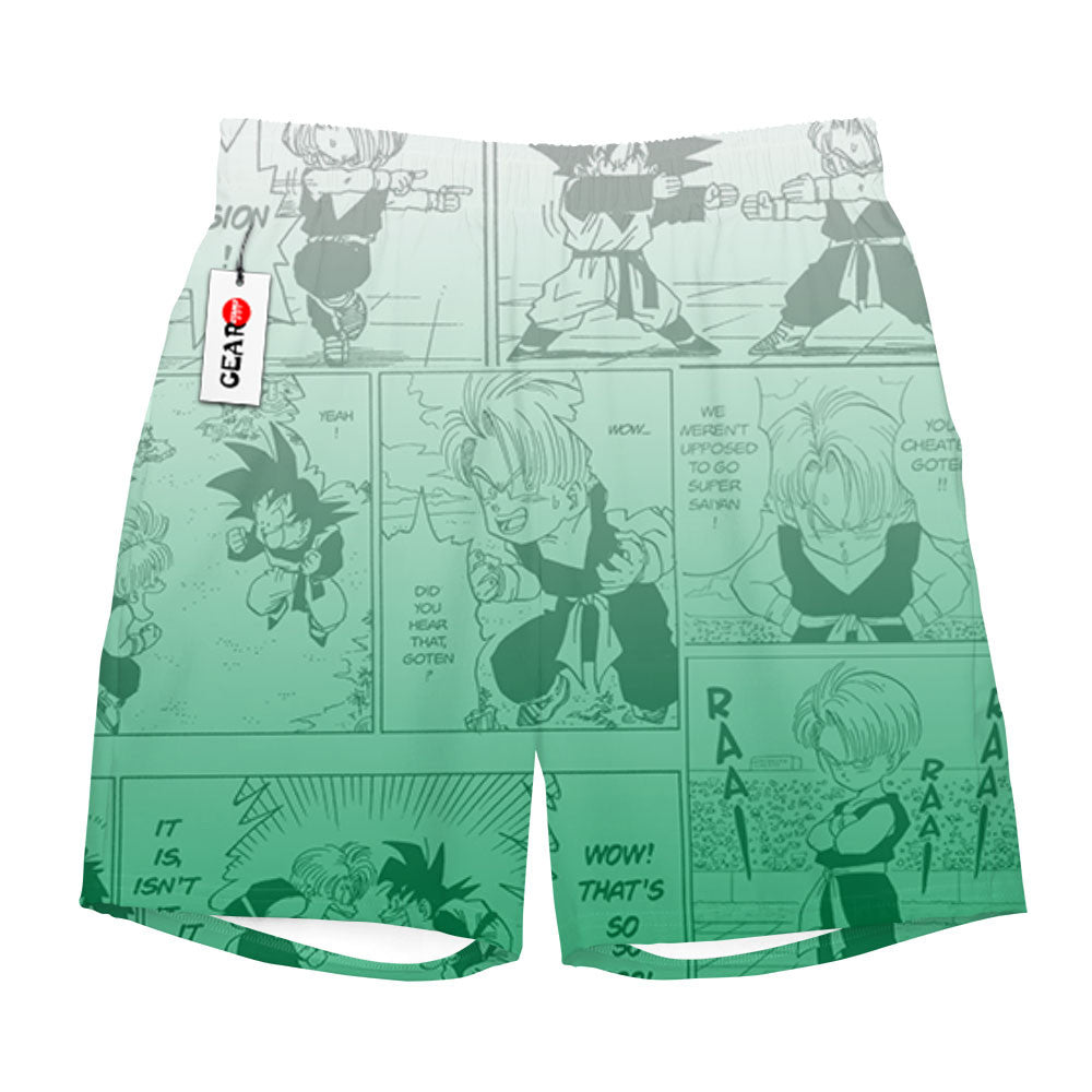 Kid Trunks Beach Shorts Manga Edition