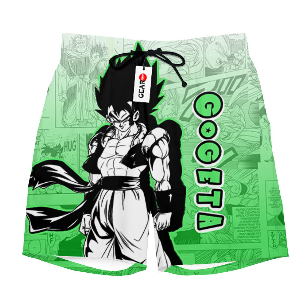 Gogeta Beach Shorts Manga Edition