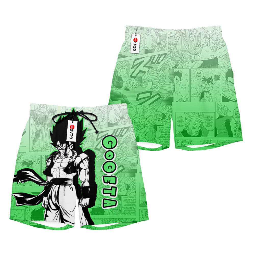 Gogeta Beach Shorts Manga Edition