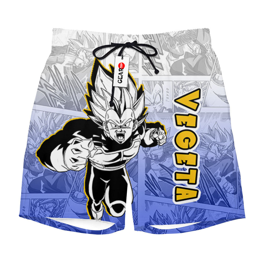 Vegeta SSJ Beach Shorts Manga Edition