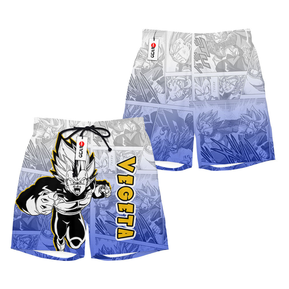 Vegeta SSJ Beach Shorts Manga Edition