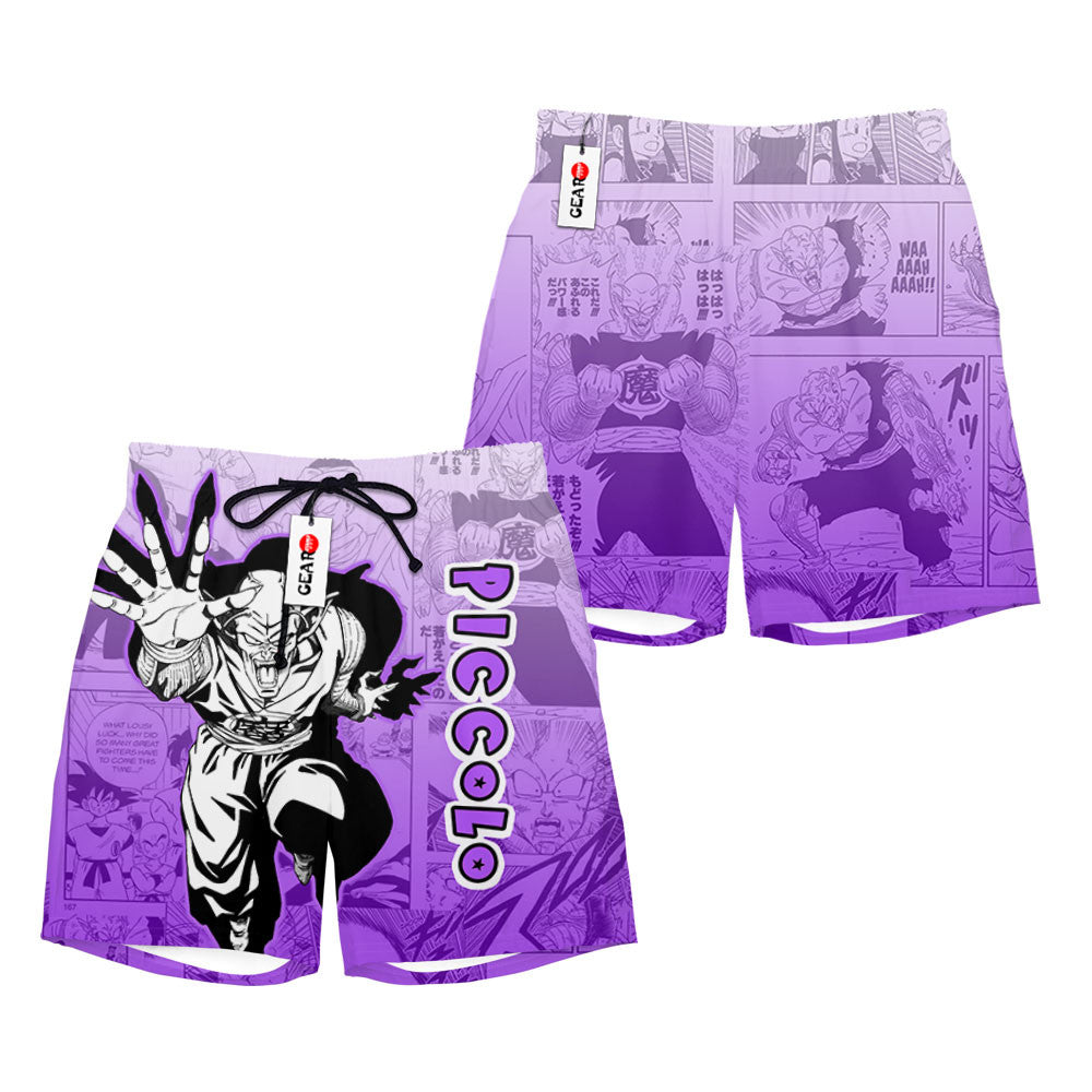 Piccolo Beach Shorts Manga Edition