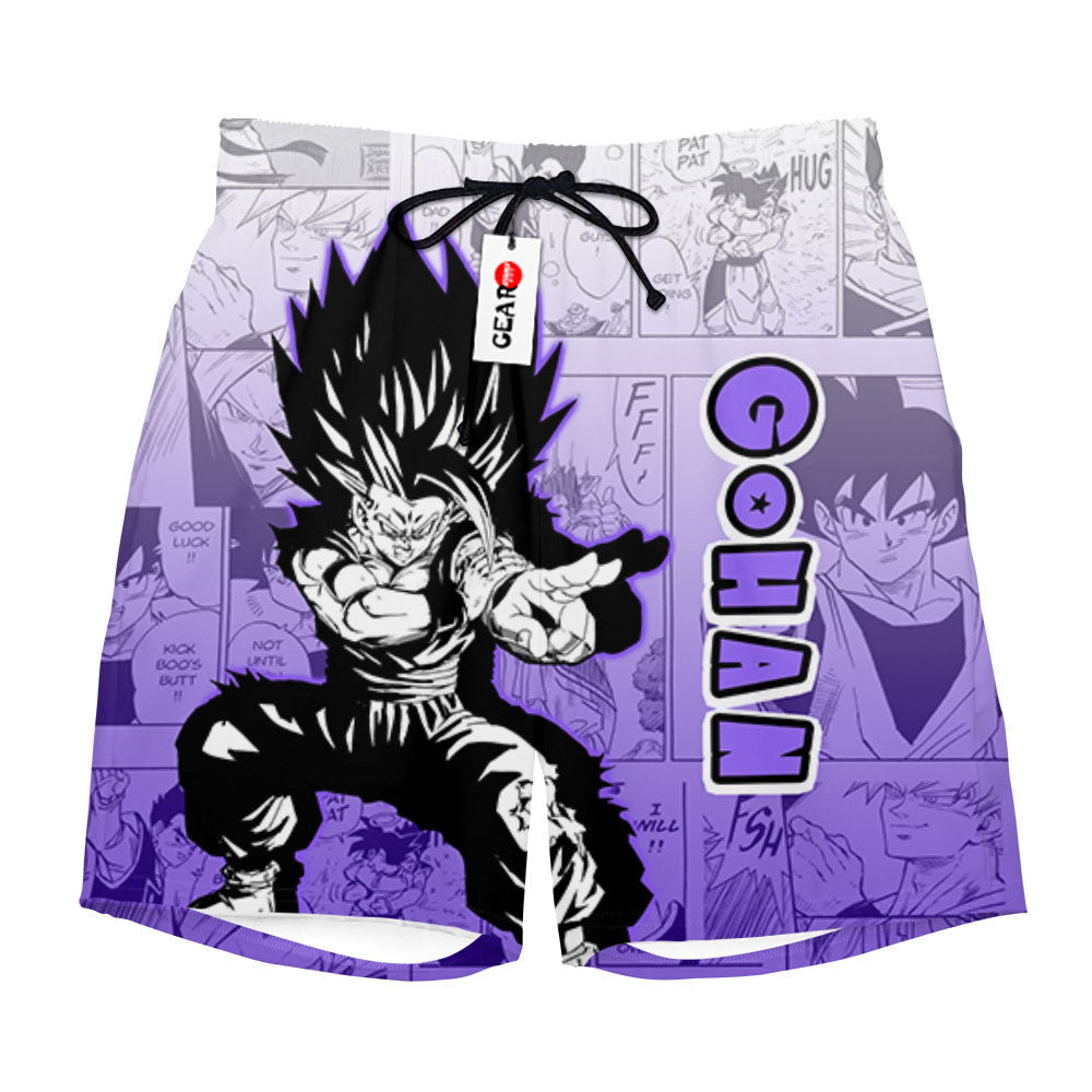 Gohan Beast Beach Shorts Manga Edition
