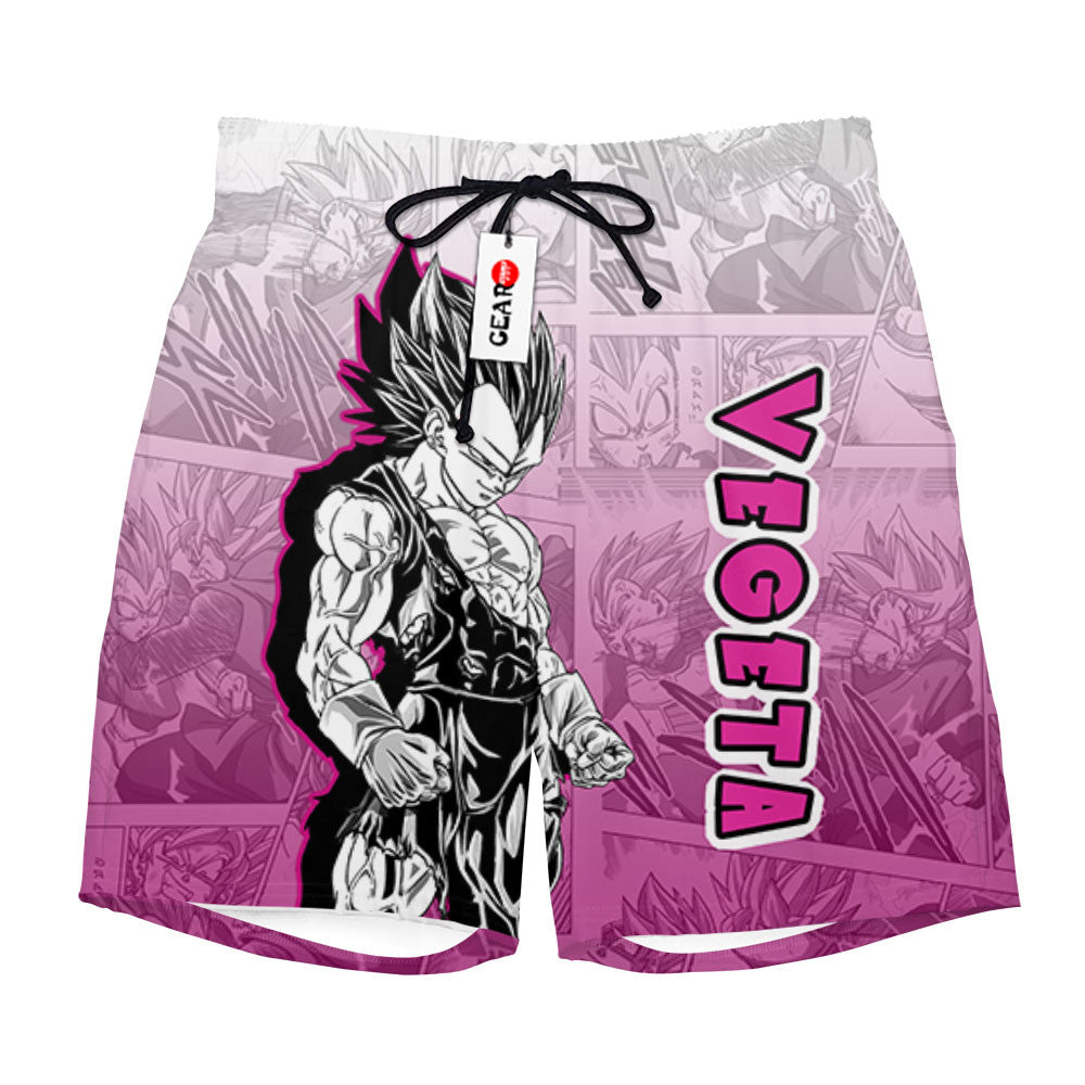 Vegeta Ultra Ego Beach Shorts Manga Edition