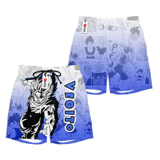 Vegito Beach Shorts Manga Edition