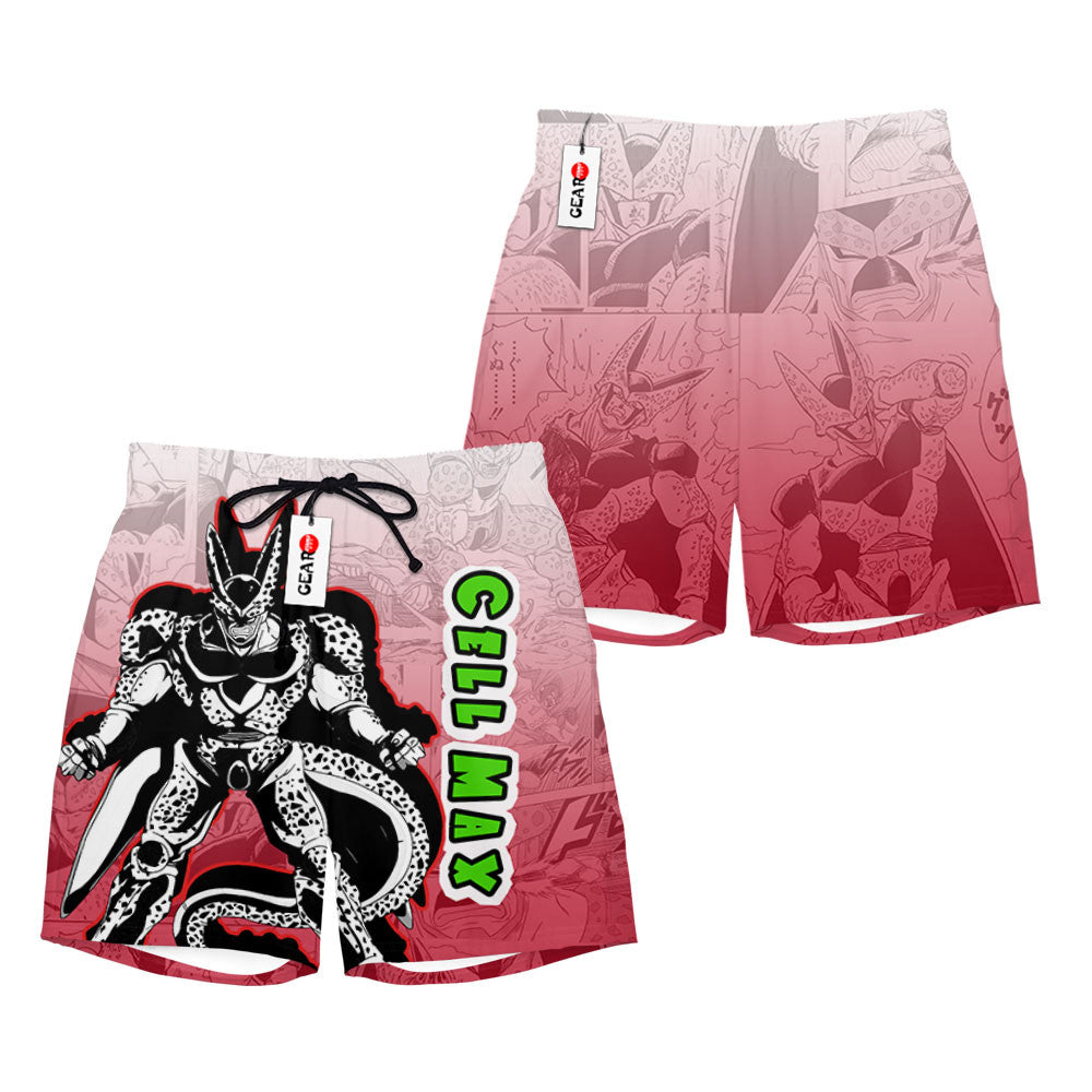 Cell Max Beach Shorts Manga Edition