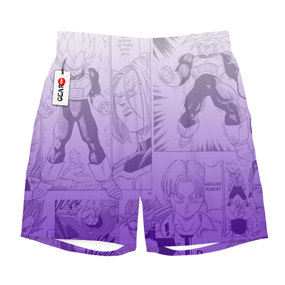 Future Trunks Beach Shorts Manga Edition