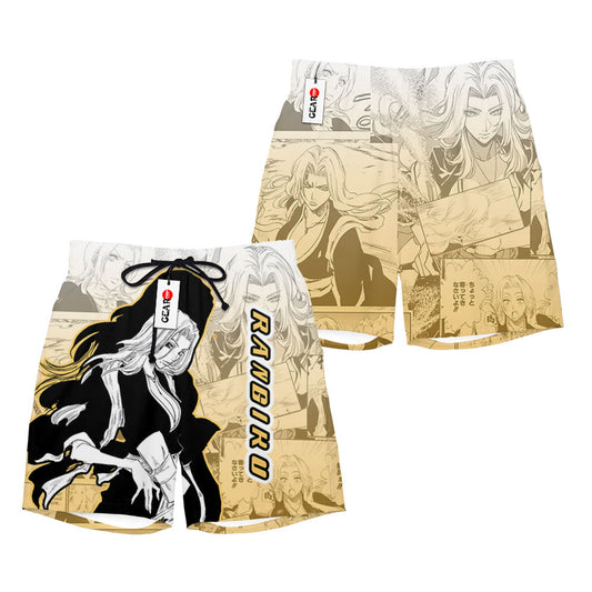 Matsumoto Rangiku Beach Shorts Manga Edition